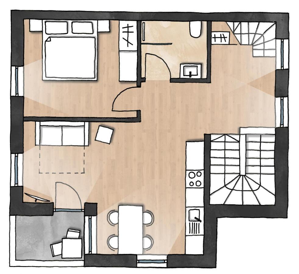 Apartamento Meine Bleibe Olive